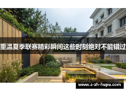 重温夏季联赛精彩瞬间这些时刻绝对不能错过